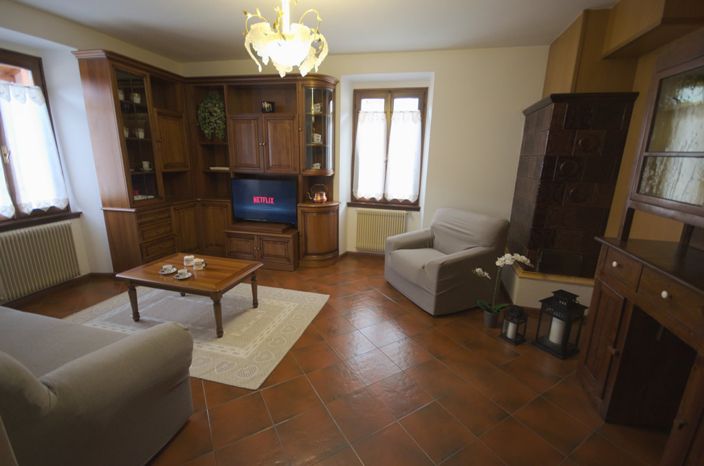 Appartamento Corniolo in affitto a Pinzolo centro – zona living